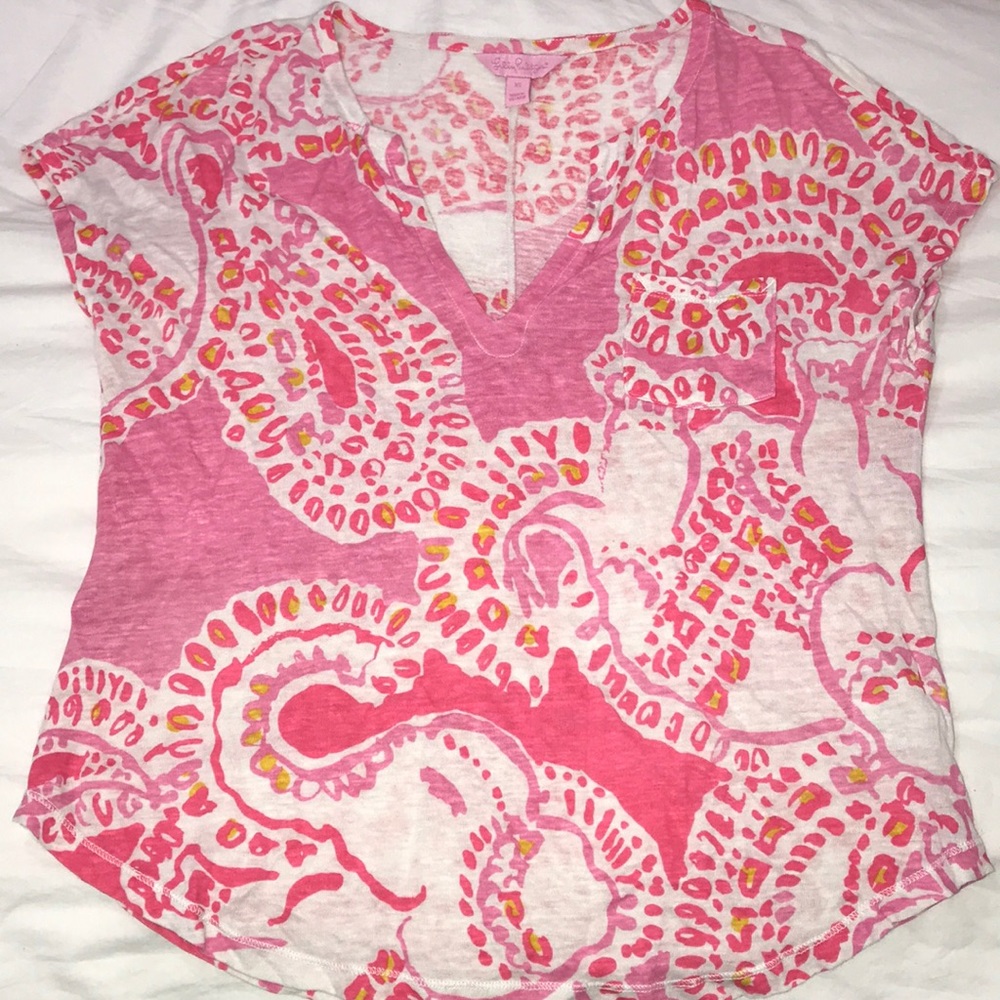 Lilly Pulitzer Pink Elephant Top!